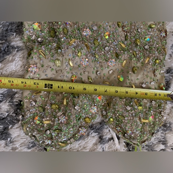 TERANI COUTURE HEAVY BEADED PROM/FORMAL DRESS - Picture 9 of 10